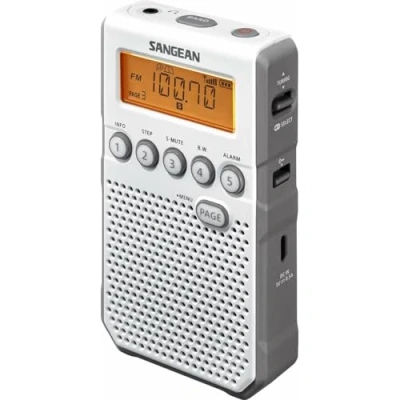 Bild av Sangean DT 800 vit + BATT