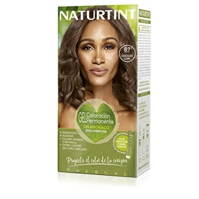 Bild av Naturtint coloring without ammonia, 100% gray coverage, vegetable ingredients, natural and durable color, 6.7 clear chocolate, 170ml
