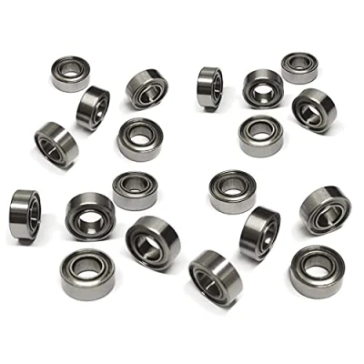Bild av 20 lager MR84ZZ kullager i stål 4 mm x 8 3