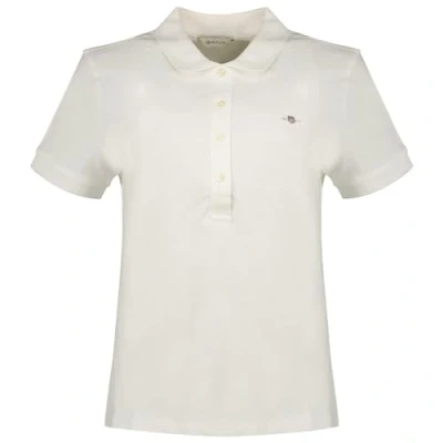 Bild av GANT Sheild CAP Sleeve Piké, Storlek: XS, White