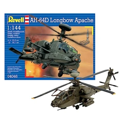Bild av Revell Modellbyggsats 04046 AH 64D Longbow Apache i skala 1:144