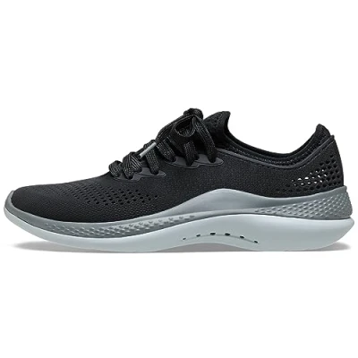 Bild av Crocs kvinnors Literide 360 Pacer Sneaker, Svart skiffer grå, 39/40 EU