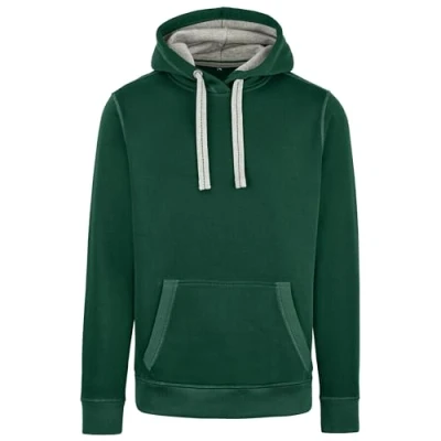 Bild av HRM Unisex Sweat huvtröja, Bottle green, S