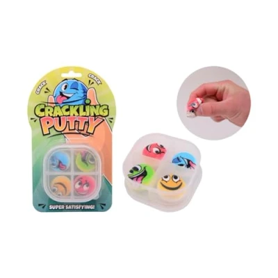 Bild av Johntoy Crackling Putty in Storage Box 4 pcs.