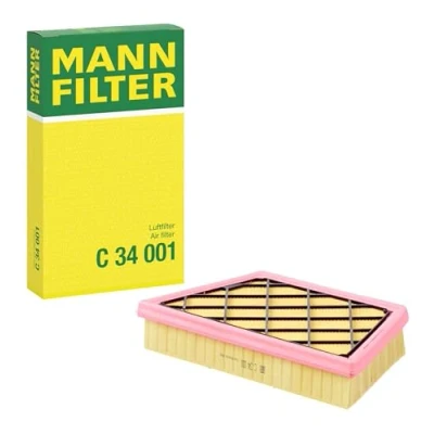 Bild av MANN FILTER C 34 001 Luftfilter 55mm 196mm 335mm Filterinsats