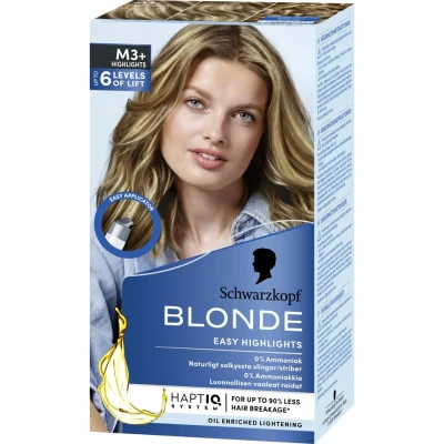 Bild av Schwarzkopf Blonde M3 Easy Strands pcs 1