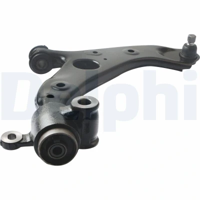 Bild av DELPHI TC4409 Länkarm, hjulupphängning med spindelled framaxel vänster Länkarm (tvär ) stålplåt MAZDA: CX 5 II (KF) 2.5, 2.0 SKYACTIV G