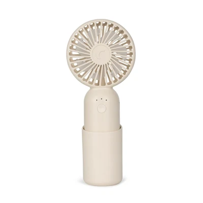 Bild av Moonboon Mini Fan Ventilator Cream white H19 cm