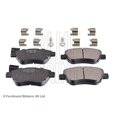 Bild av BLUE PRINT ADL144214 Jeu de plaquettes frein Essieu avant contact signal d&#039;usure inclus avec monture FIAT: 500 3 portes, Grande Punto 3/5 portes