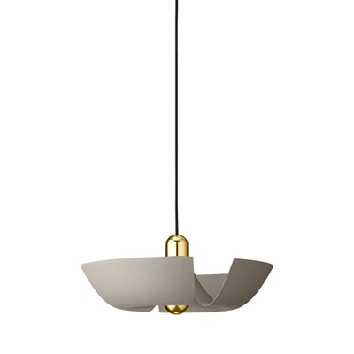 Bild av AYTM Cycnus pendellampa, taupe, Ø 30 cm, aluminium, E27