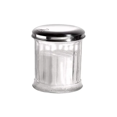 Bild av APS sockerdoserare, sockerdispenser, sockerbägare, skruvlock med lock av rostfritt stål, doseringsklaff, Ø 7,5 cm, 13, 5 cm höjd, för 320 ml innehåll