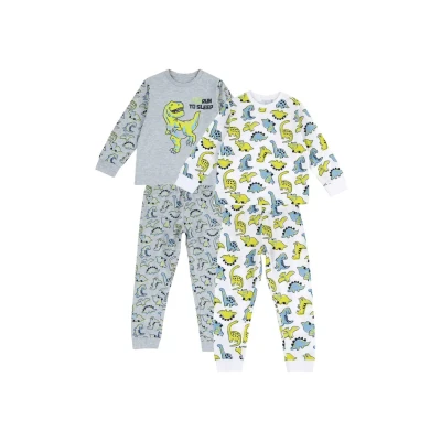 Bild av Chicco 2 PACK SET Pyjamas för barn, Storlek: 128, Grey