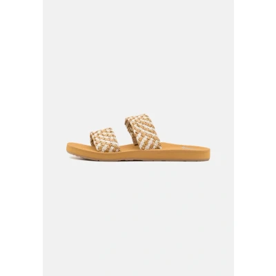 Bild av Roxy Porto Slide Slipins, Storlek: 41, Natural Textil