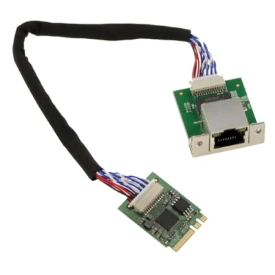 Bild av KALEA INFORMATIQUE M2 M.2 NGFF E A Key 2.5 Gigabit RJ45 LAN ethernet 10 100 1000 1G 2.5G. med Intel I226 SRKTV chipset
