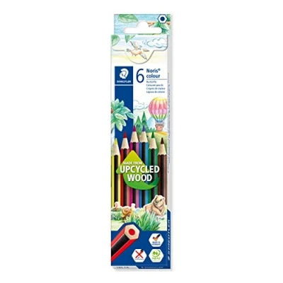 Bild av Staedtler 185 C6 Noris Farbstifte mit 6 sortierten Farben
