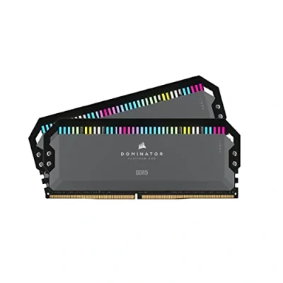 Bild av CORSAIR VENGEANCE DDR5 32GB (2x16GB) 5200MHz CL40 AMD EXPO Intel XMP iCUE Kompatibelt datorminne Grå (CMK32GX5M2B5200Z40)