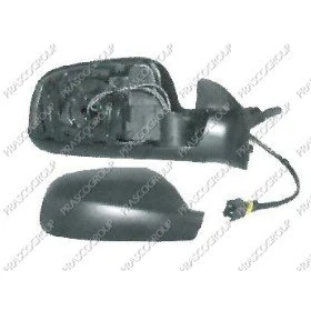 Bild av Backspegel Prasco PG4207313 Höger grundad elektrisk uppvärmbar, Inställning från kupén, med temperaturgivare PEUGEOT: 307 Hatchback, Kombi