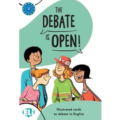 Bild av The debate is open!: Illustrated cards to in English. 75 Lernkarten zum Debattieren und Argumentieren + Anleitung