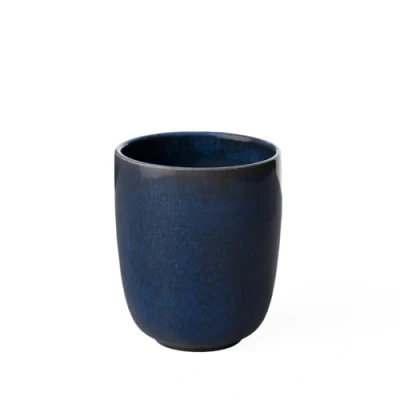 Bild av Lika. by Villeroy &amp; Boch Lave bleu mugg utan handtag, 400 ml, av stengods handtag för speciella kaffeemoment, diskmaskinssäker