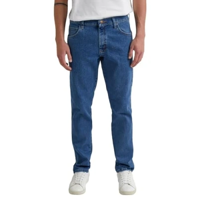 Bild av Rustler Regular Jeans för män, indigo mid, 36W / 32L