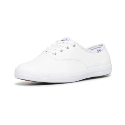 Bild av Keds Champion Damsneakers, canvas, snörning, Vitt, 44 EU X bred