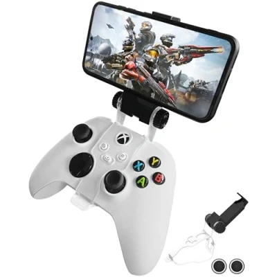 Bild av Xbox seriens telefonfäste, Joso kontroll, mobil spelklämma, hållare, klämma för Series X/S, XSX, XSS, One, One S/X, stöder Android, iPhone system med en gjuten app 2 tumgreppsskydd