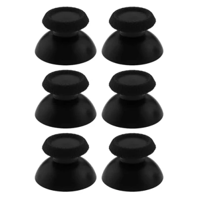 Bild av VGOL 3 par kontroller analog stick tumspaksgrepp ersättning kompatibel med Sony PS5 Dual Sense Controller halkfri speljoystick