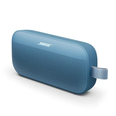 Bild av Bose SoundLink Flex bärbar Bluetooth högtalare (andra generationens), Outdoor Speaker med Hi Fi ljud, upp till 12 timmars batteritid, vattentät och dammbeständig, Blå Skymning