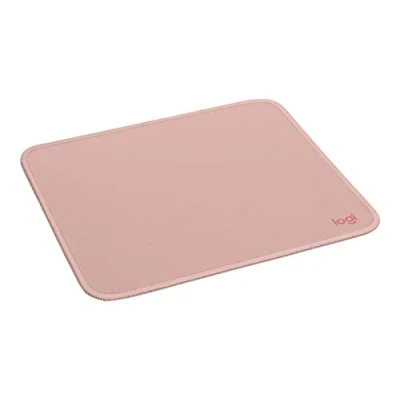 Bild av Logitech Mouse Pad Studio Series, Musmatta för Dator med Anti slip Gummibas, Friktionsfritt Glidande, Spillresistent Yta, Hållbara Material, Bärbar, i en Fräsch Modern Design Rosa