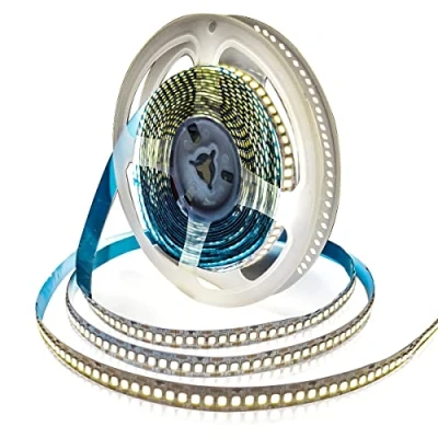 Bild av Tesfish 12V LED Remsa, Naturvitt 4000K 5 Meter Strip Lights SMD 2835 IP20 240 LEDs/M, Totalt 1200 LEDs Superljus Remsa Ljus Bar Ljuslist för Sovrum, Kök Dekoration