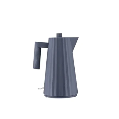 Bild av Alessi Kettle Plissé Grey Michele de Lucchi 1.7 Liter MDL06 G