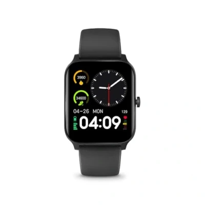 Bild av Nedis SmartLife klocka 1.69 &quot; LCD IP68 Maximal användningstid: 240 timmar Android™ / IOS Svart