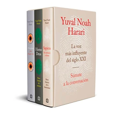 Bild av Estuche Harari (contiene: Sapiens; Homo Deus; 21 lecciones para el siglo XXI) / Yuval Noah Books Set (Sapiens, Deus, Lessons for 21st Century): La voz más influyente del XXI