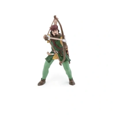 Bild av PAPO handmålad figurer medeltida fantasy Robin Hood, stående 39954 samlarbar för barn lämplig pojkar och flickor från 3 år