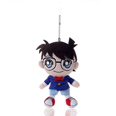 Bild av SAKAMI Detektiv Conan Case stängd plysch/plyschhängsmycke/figur/leksak/nyckelring 15 cm original &amp; licensierad, flerfärgad, 1, Modern