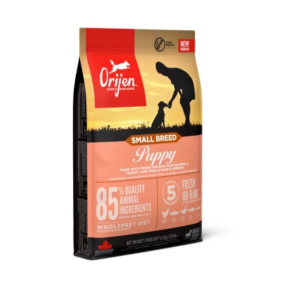 Bild av Orijen Small Breed Puppy 1,8 kg Torrfoder för valpar små raser Färska och högkvalitativa ingredienser Fri från spannmål, gluten konstgjorda konserveringsmedel