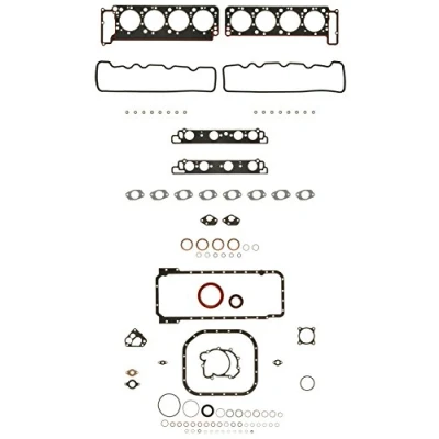 Bild av AJUSA 50143600 Jeu complet de joints d&#039;étanchéité, moteur avec joint culasse cylindre, tige soupape FIBERMAX