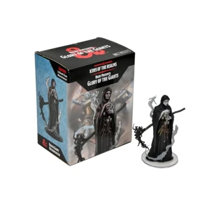 Bild av Wizkids D &amp; Icons of the Realms: Bigby presenter miniatyr förmålad Glory Giants Death Giant Necromancer Boxed Miniatu