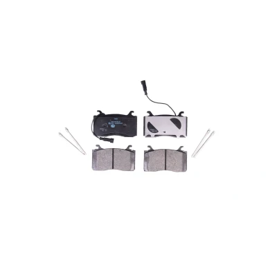 Bild av HELLA 8DB 355 039 301 Jeu de plaquettes frein contact signal d&#039;usure inclus avec accessoires ALFA ROMEO: Stelvio, Giulia Berline