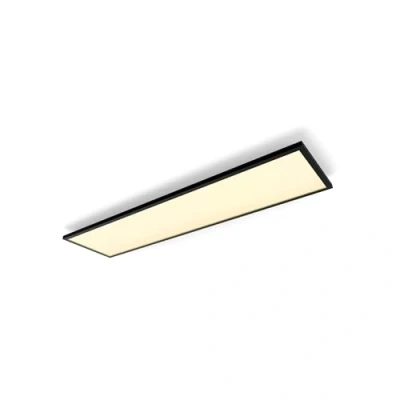 Bild av Philips Hue Aurelle Rektangulär: 39W, Svart, inkluderar en Dimmer Switch, takplafond, LED modul, panel, White Ambiance, Zigbee &amp; Bluetooth, trådlös,