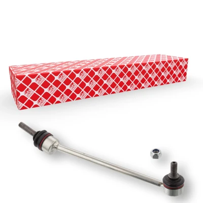 Bild av FEBI BILSTEIN 106869 Biellette de barre stabilisatrice Essieu avant droit 260,3 M12 x 1,5 avec écrou autobloquant, sans embout conique Acier