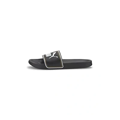 Bild av Puma Unisex Leadcat FTR Slide Sandal, Black Team guld vit, 42 EU