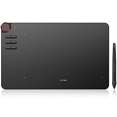 Bild av XP Pen Deco 03 Grafisk ritningsplatta med passiv penna utan batteri och pekknappar (trycknivåer 8192) Levereras den senaste ArtRage Lite programvaran