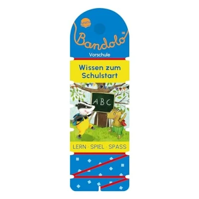 Bild av Bandolo. Wissen zum Schulstart: Lernspiel mit Lösungskontrolle für Vorschulkinder und Schulanfänger ab 5 Jahren: 0