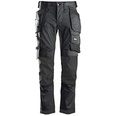 Bild av BYXA 6241 STRETCH GRÅ/SV 54 STÅLGRÅ/SVART HF AW Beijerbygg Byggmaterial