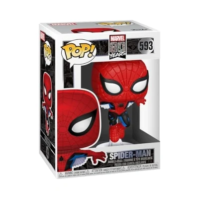 Bild av Funko Pop ! Marvel 80th Spiderman première apparition, figurine en vinyle