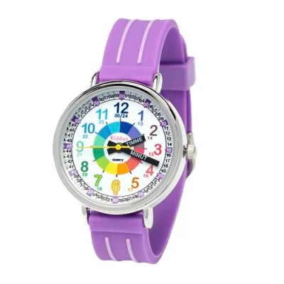 Bild av Kiddus Time Teacher Swedish Klocka för barn, Storlek: One Size, Purple