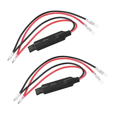 Bild av EBTOOLS 12V LED motstånd, 10W Motorcykel blinkersindikatorlampa Lastmotstånd Fix Error Flash Controller