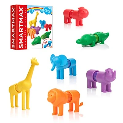 Bild av SmartMax My First Safari Animals, Magnetic Discovery Play Set, 18 pieces, 1 5 Years