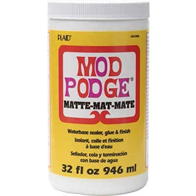 Bild av Mod Podge matt vattenbas tätare, lim och finish 32 oz